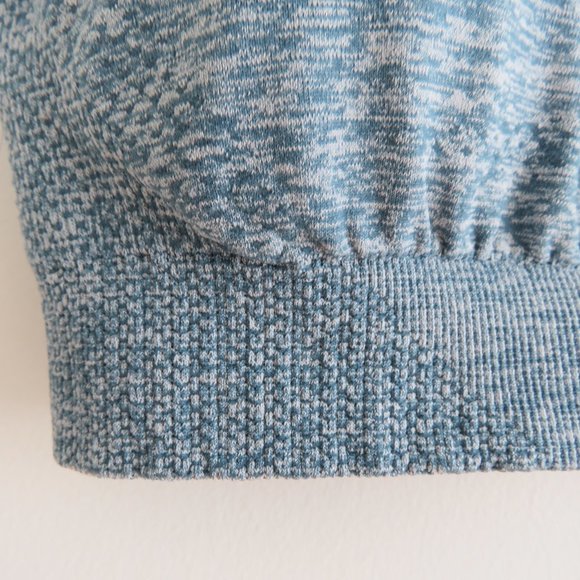 GYMSHARK Vital Seamless 2.0 Sports Bra in Blue Marl - Size S - Picture 6 of 14